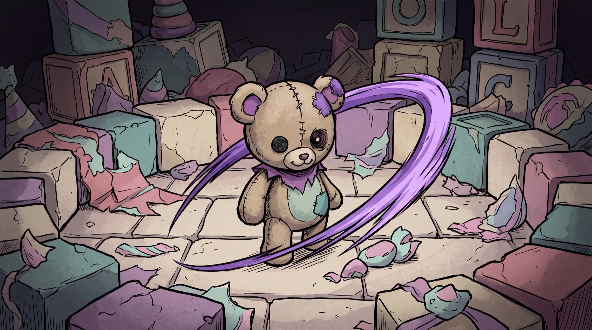Ursinhos Felizes concept art